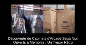 Découverte de Cabinets d'Arcade Sega Non Ouverts à Memphis : Un Trésor Rétro