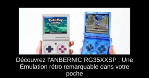 Découvrez l'ANBERNIC RG35XXSP : Une Émulation rétro remarquable dans votre poche