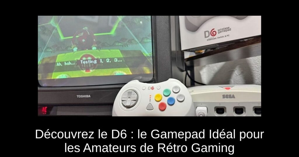Découvrez le D6 : le Gamepad Idéal pour les Amateurs de Rétro Gaming