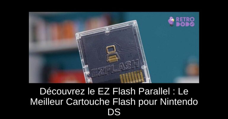 Découvrez le EZ Flash Parallel : Le Meilleur Cartouche Flash pour Nintendo DS