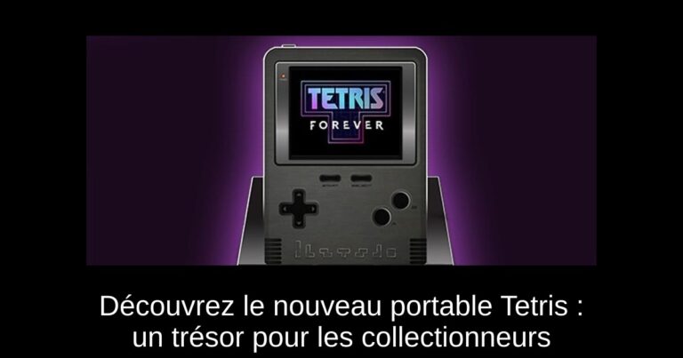 Découvrez le nouveau portable Tetris : un trésor pour les collectionneurs