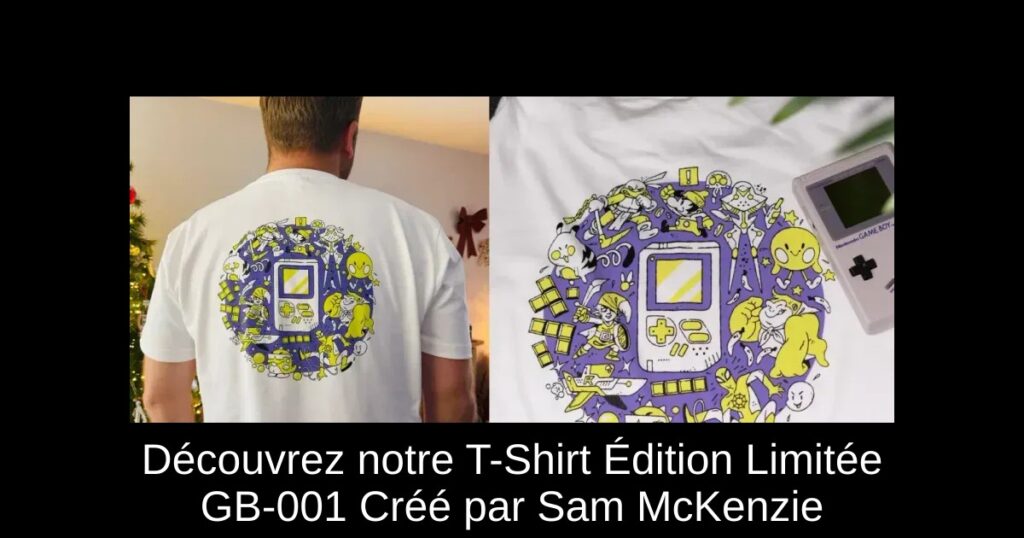 Découvrez notre T-Shirt Édition Limitée GB-001 Créé par Sam McKenzie
