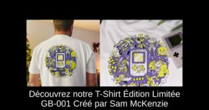 Découvrez notre T-Shirt Édition Limitée GB-001 Créé par Sam McKenzie