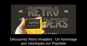 Découvrez Retro Invaders : Un hommage aux classiques sur Playdate