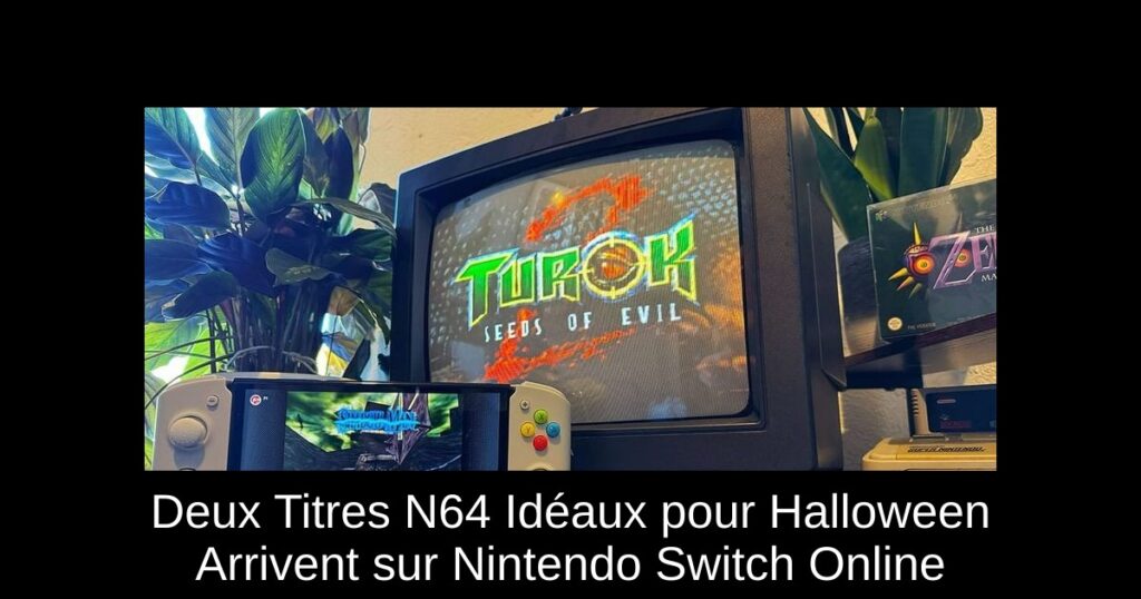 Deux Titres N64 Idéaux pour Halloween Arrivent sur Nintendo Switch Online
