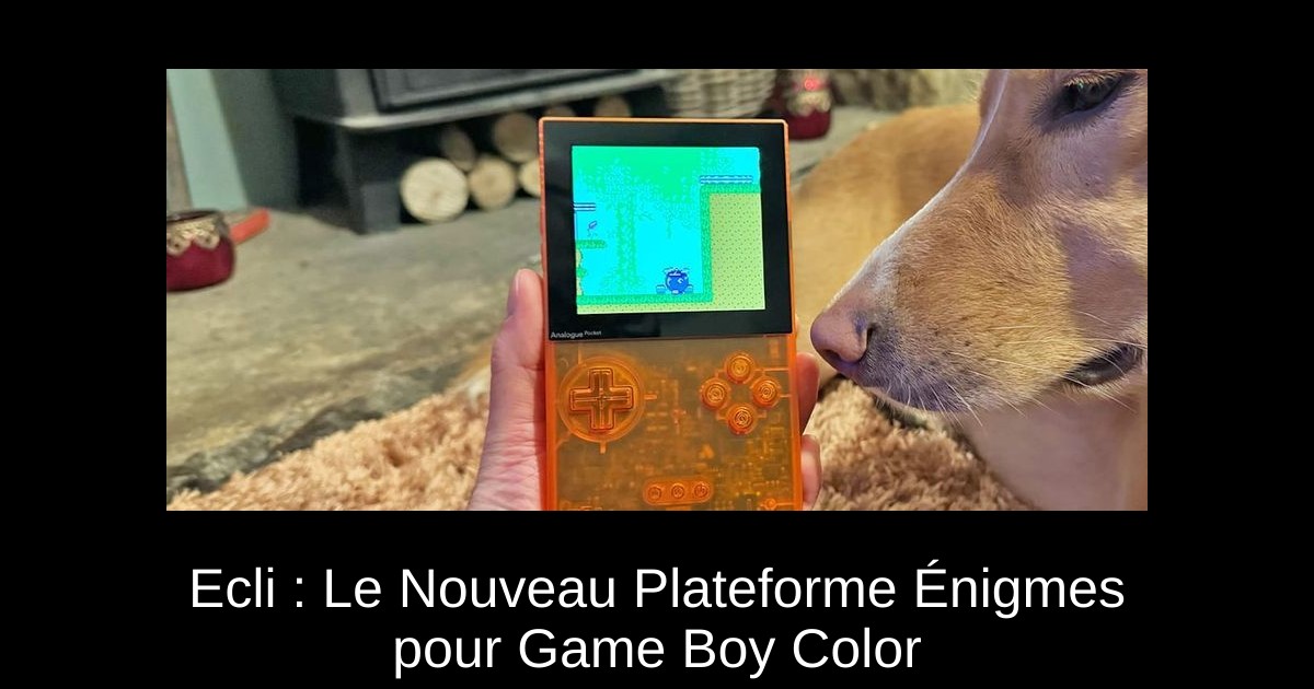 Ecli : Le Nouveau Plateforme Énigmes pour Game Boy Color