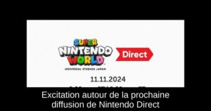 Excitation autour de la prochaine diffusion de Nintendo Direct