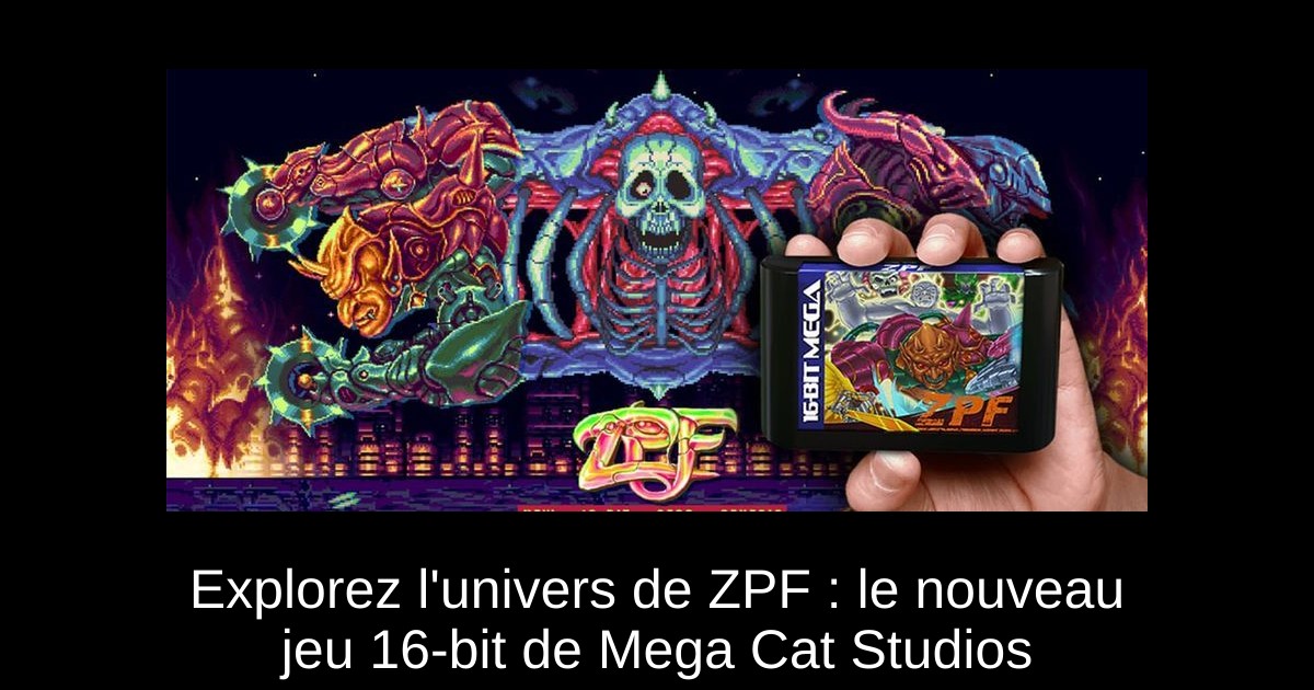Explorez l'univers de ZPF : le nouveau jeu 16-bit de Mega Cat Studios