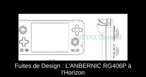 Fuites de Design : L'ANBERNIC RG406P à l'Horizon