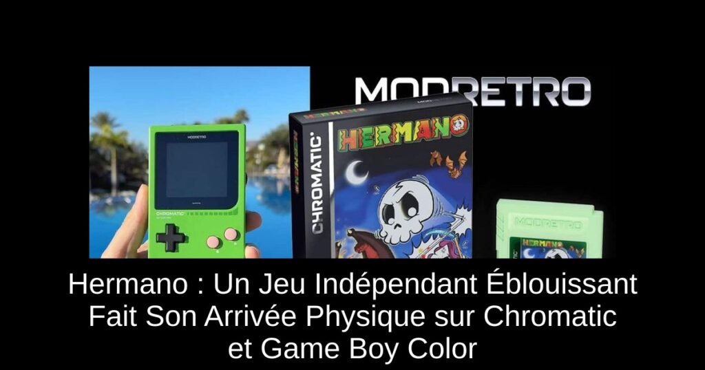 Hermano : Un Jeu Indépendant Éblouissant Fait Son Arrivée Physique sur Chromatic et Game Boy Color