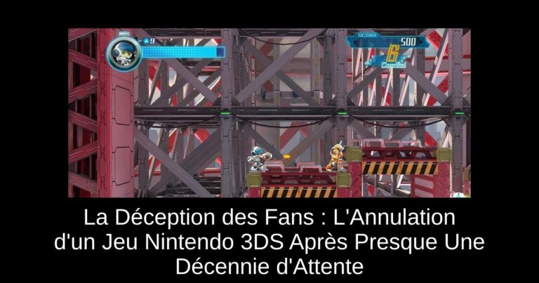 La Déception des Fans : L'Annulation d'un Jeu Nintendo 3DS Après Presque Une Décennie d'Attente