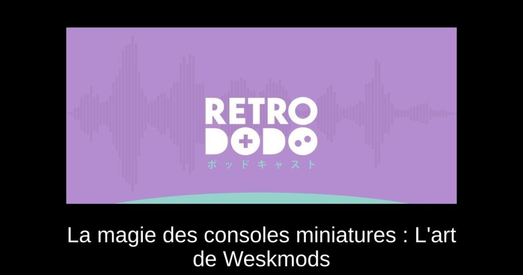 La magie des consoles miniatures : L&rsquo;art de Weskmods