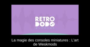 La magie des consoles miniatures : L'art de Weskmods
