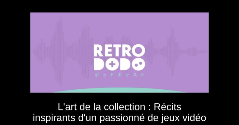 L'art de la collection : Récits inspirants d'un passionné de jeux vidéo