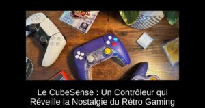 Le CubeSense : Un Contrôleur qui Réveille la Nostalgie du Rétro Gaming