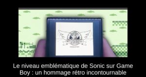 Le niveau emblématique de Sonic sur Game Boy : un hommage rétro incontournable
