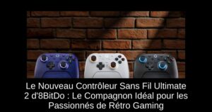 Le Nouveau Contrôleur Sans Fil Ultimate 2 d'8BitDo : Le Compagnon Idéal pour les Passionnés de Rétro Gaming