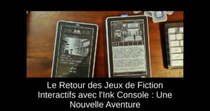 Le Retour des Jeux de Fiction Interactifs avec l'Ink Console : Une Nouvelle Aventure