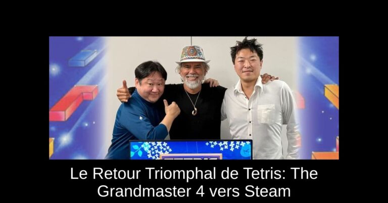 Le Retour Triomphal de Tetris: The Grandmaster 4 vers Steam