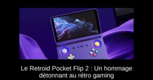 Le Retroid Pocket Flip 2 : Un hommage détonnant au rétro gaming