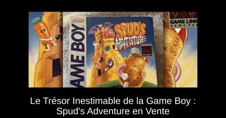 Le Trésor Inestimable de la Game Boy : Spud's Adventure en Vente