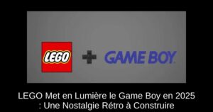LEGO Met en Lumière le Game Boy en 2025 : Une Nostalgie Rétro à Construire