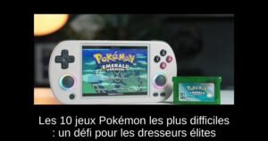 Les 10 jeux Pokémon les plus difficiles : un défi pour les dresseurs élites