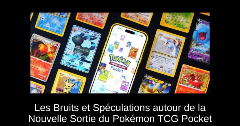 Les Bruits et Spéculations autour de la Nouvelle Sortie du Pokémon TCG Pocket