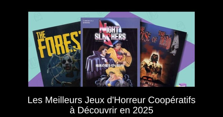 Les Meilleurs Jeux d'Horreur Coopératifs à Découvrir en 2025