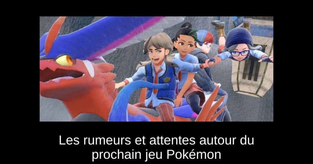 Les rumeurs et attentes autour du prochain jeu Pokémon