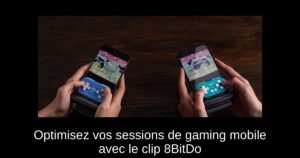 Optimisez vos sessions de gaming mobile avec le clip 8BitDo