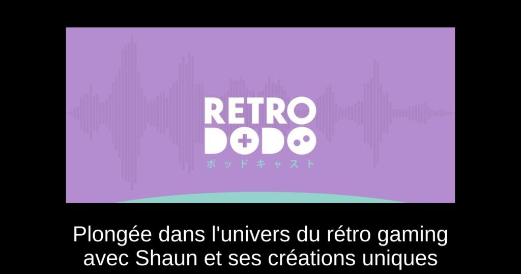 Plongée dans l&rsquo;univers du rétro gaming avec Shaun et ses créations uniques
