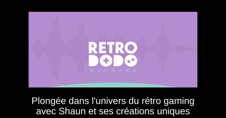 Plongée dans l'univers du rétro gaming avec Shaun et ses créations uniques