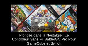Plongez dans la Nostalgie : Le Contrôleur Sans Fil BattlerGC Pro Pour GameCube et Switch