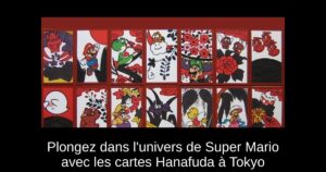 Plongez dans l'univers de Super Mario avec les cartes Hanafuda à Tokyo