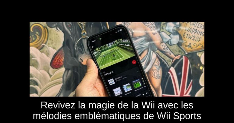 Revivez la magie de la Wii avec les mélodies emblématiques de Wii Sports