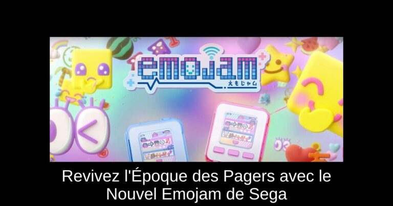 Revivez l'Époque des Pagers avec le Nouvel Emojam de Sega
