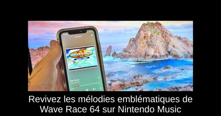 Revivez les mélodies emblématiques de Wave Race 64 sur Nintendo Music