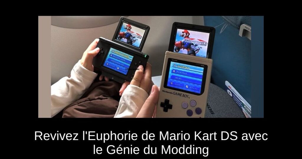 Revivez l&rsquo;Euphorie de Mario Kart DS avec le Génie du Modding