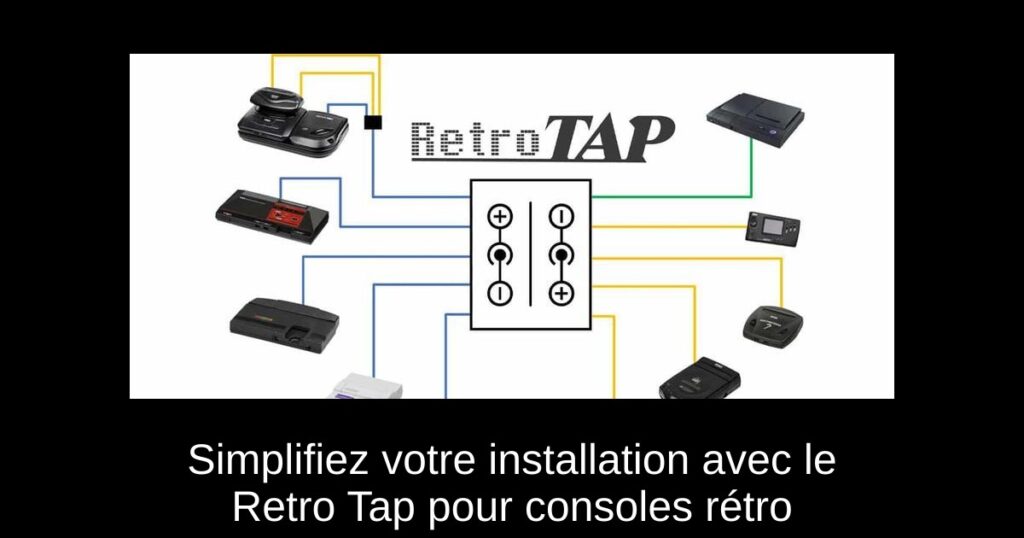 Simplifiez votre installation avec le Retro Tap pour consoles rétro