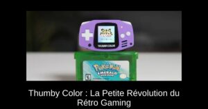Thumby Color : La Petite Révolution du Rétro Gaming