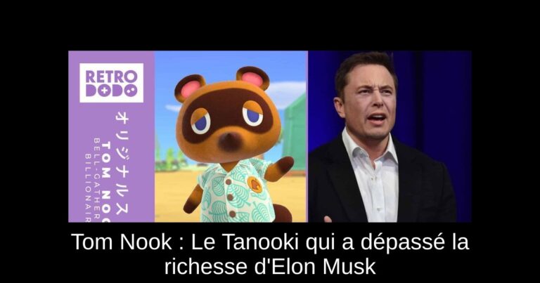 Tom Nook : Le Tanooki qui a dépassé la richesse d'Elon Musk