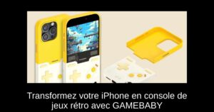 Transformez votre iPhone en console de jeux rétro avec GAMEBABY