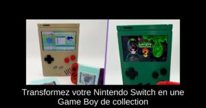 Transformez votre Nintendo Switch en une Game Boy de collection
