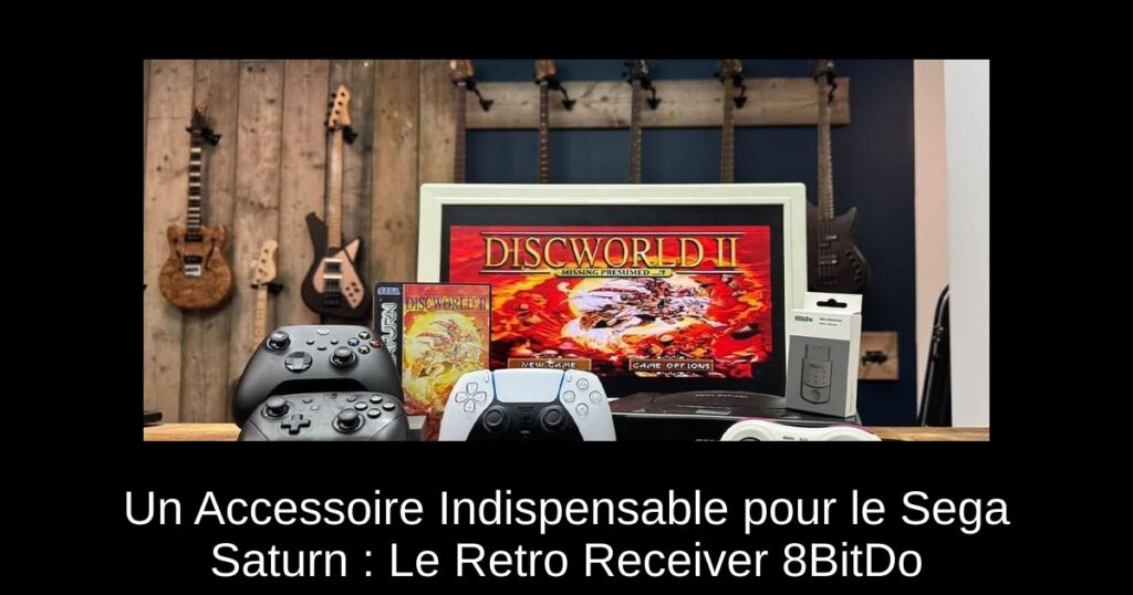 Un Accessoire Indispensable pour le Sega Saturn : Le Retro Receiver 8BitDo