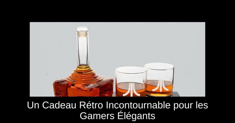 Un Cadeau Rétro Incontournable pour les Gamers Élégants