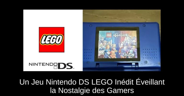 Un Jeu Nintendo DS LEGO Inédit Éveillant la Nostalgie des Gamers
