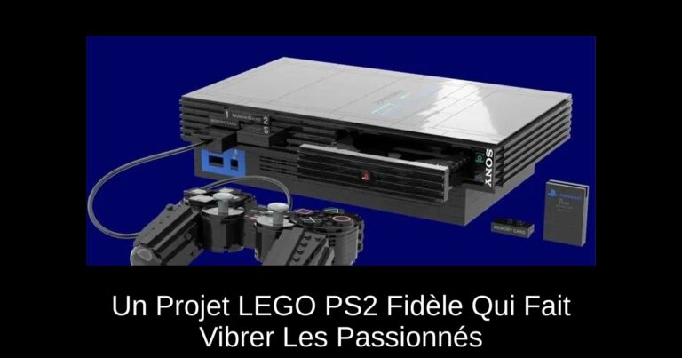Un Projet LEGO PS2 Fidèle Qui Fait Vibrer Les Passionnés