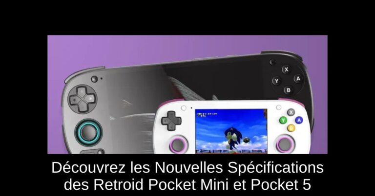 Découvrez les Nouvelles Spécifications des Retroid Pocket Mini et Pocket 5