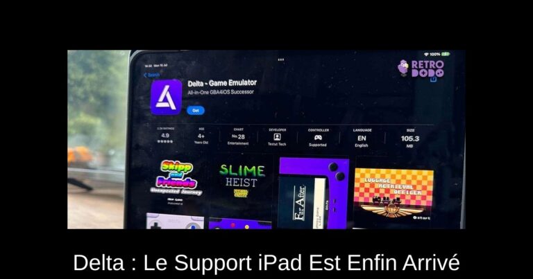 Delta : Le Support iPad Est Enfin Arrivé